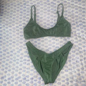 Fawn Sparkle Triangl Bikini